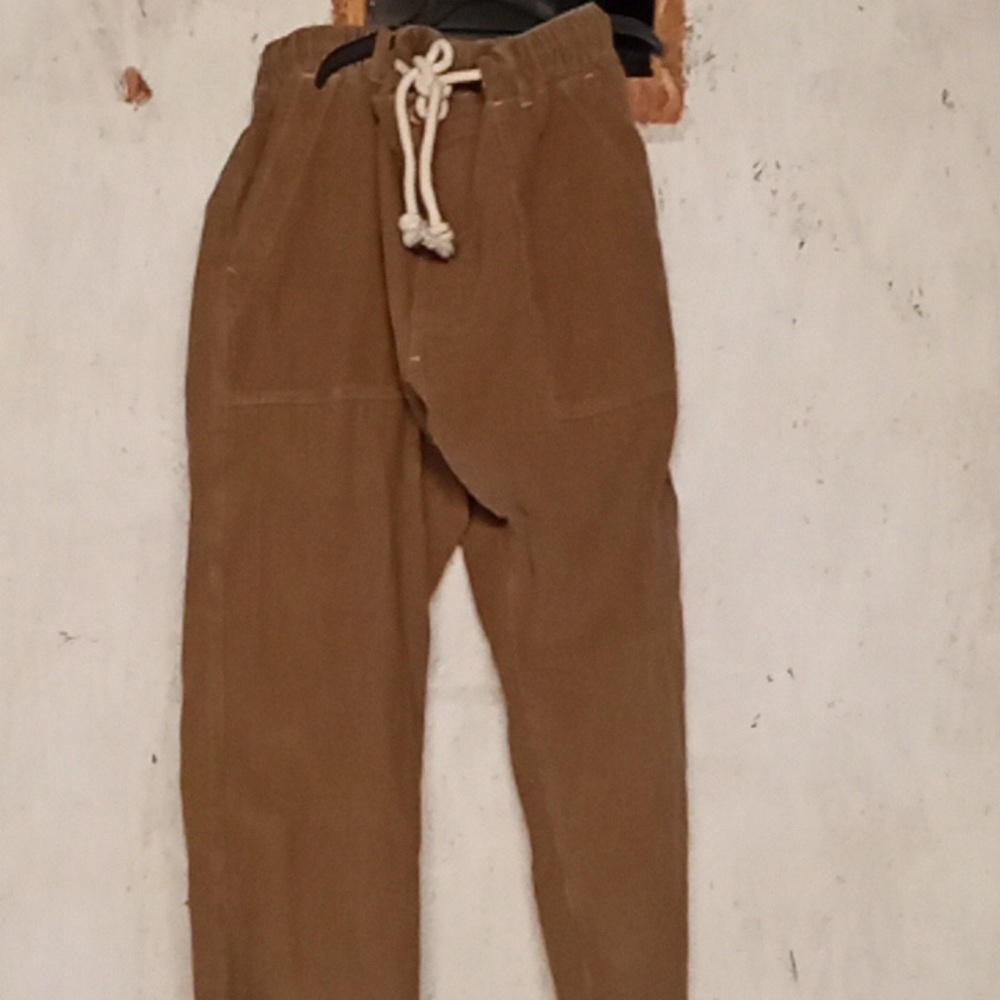Men's/ woman's Brown Corduroy Pants